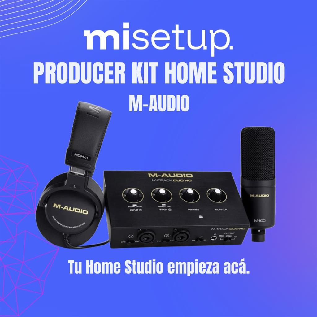 M-audio M-track Duo Hd Producer Home Studio