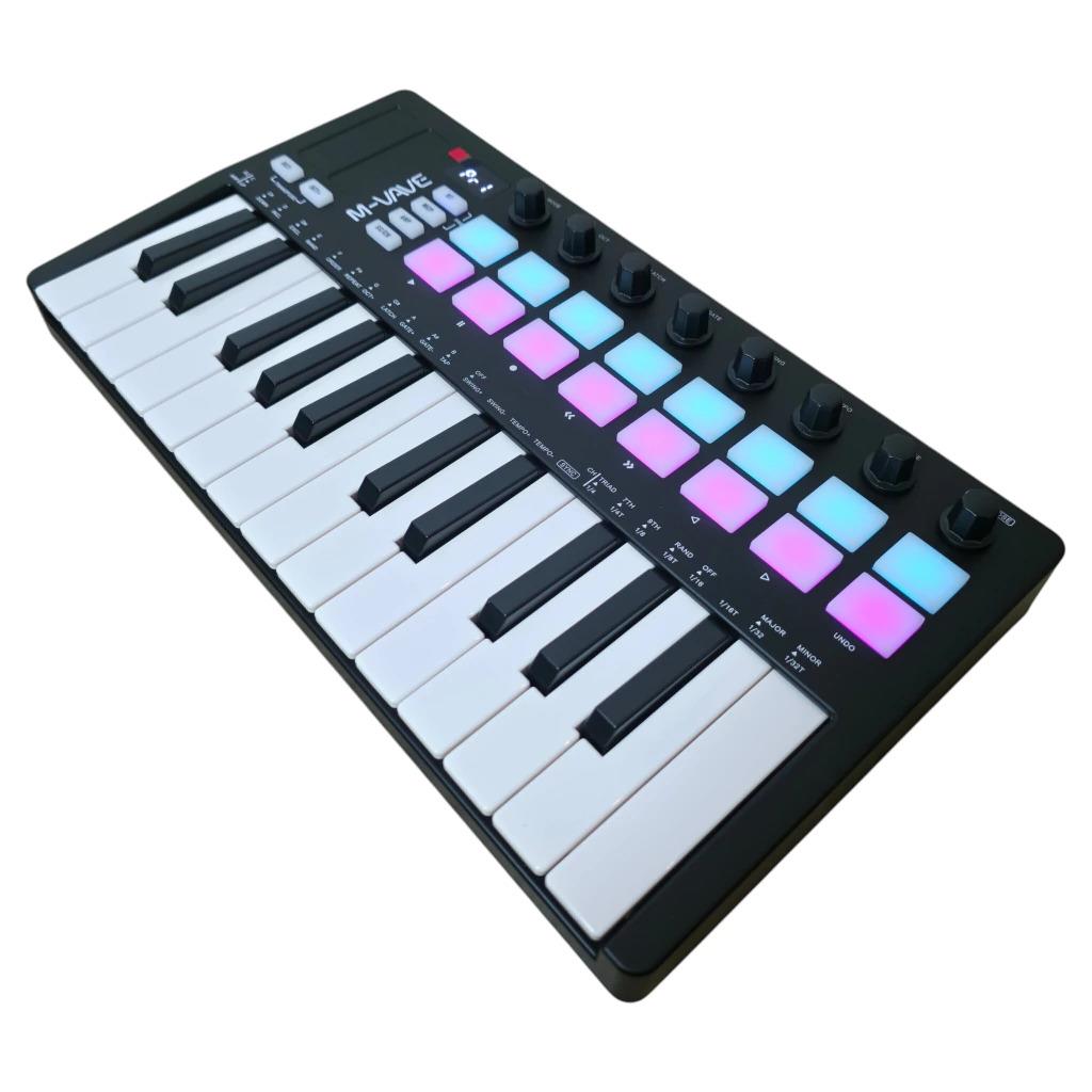 Controlador MIDI M-VAVE SMK-25 II Black