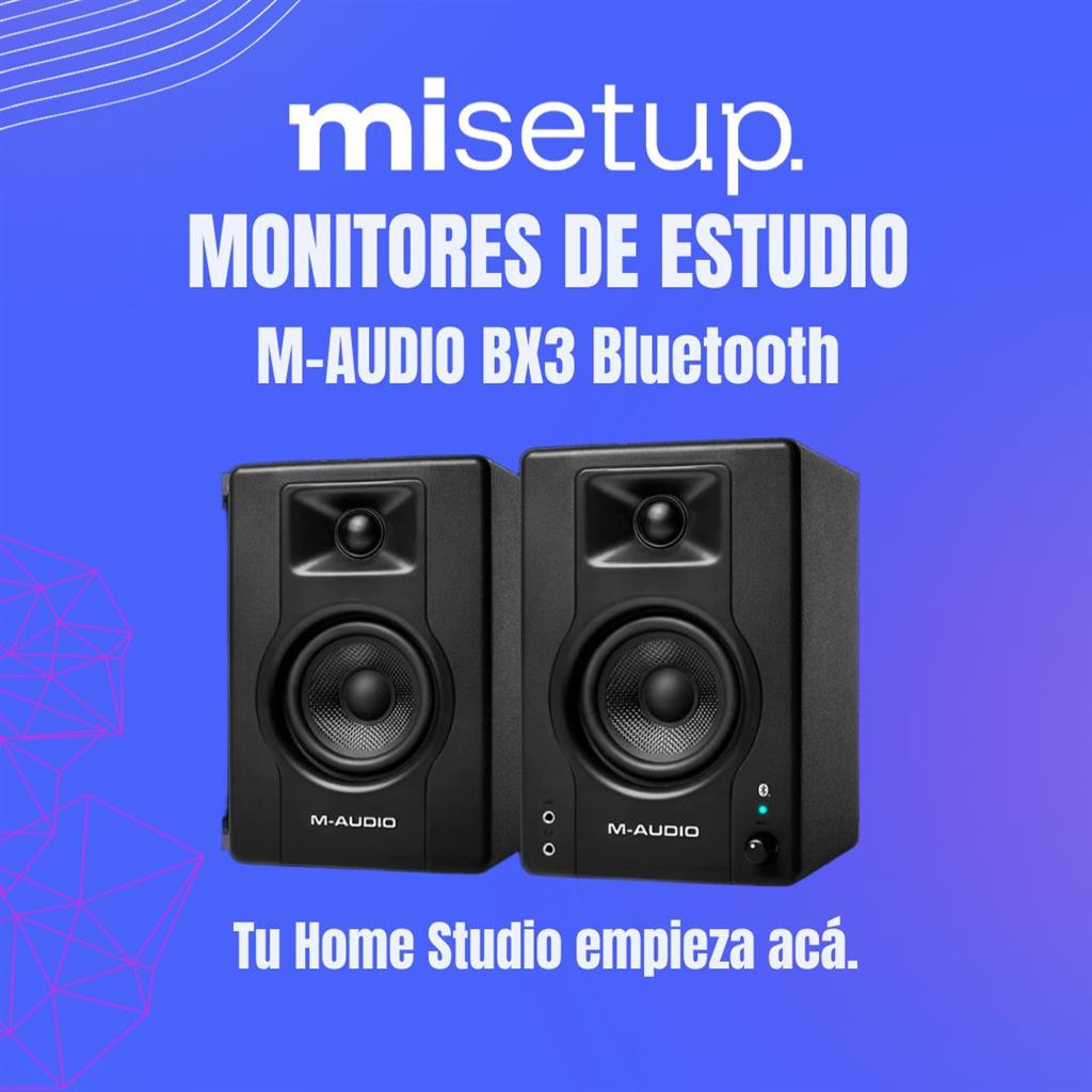 Monitores M-Audio BX3 BT (par)